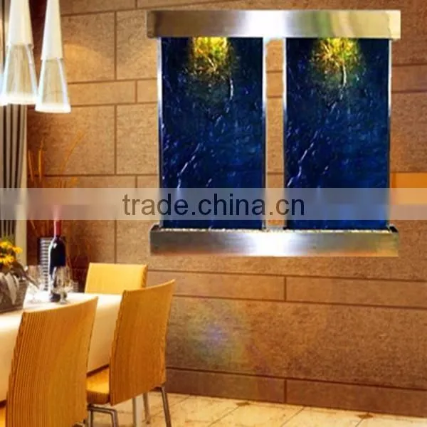 Factory wholesale home wall decorative indoor waterfall wall decoration fountains