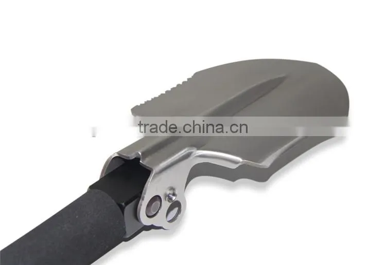 Adventure Survival Knife Camping Knife Folding 2015 Tactical Spade Camping Hiking Shovel Wooden Shovel