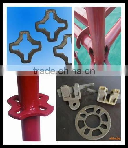 Ringlock scaffolding Leger End and Round ring