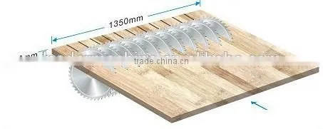 MJ1350-XD4 multi blade saw