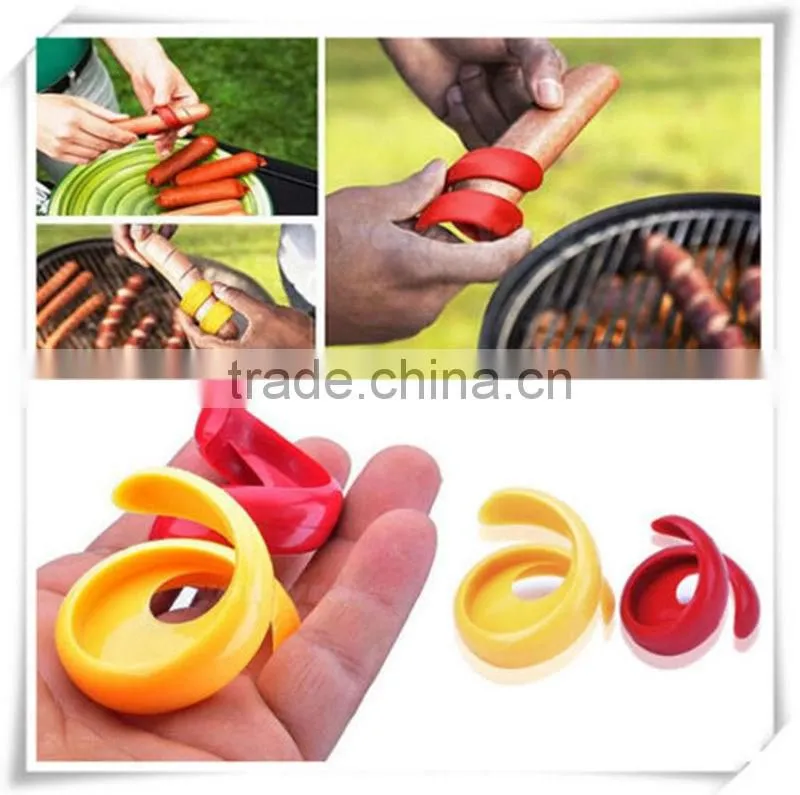 Spiral Hot Dog Cutter Slicer Fancy Sausage Cutter slicer BBQ Accessories Grill Barbecue Tool Kitchen Gadget