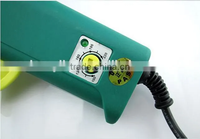 7mm glue stick heavy duty 100w to 200w hot melt glue gun for sale