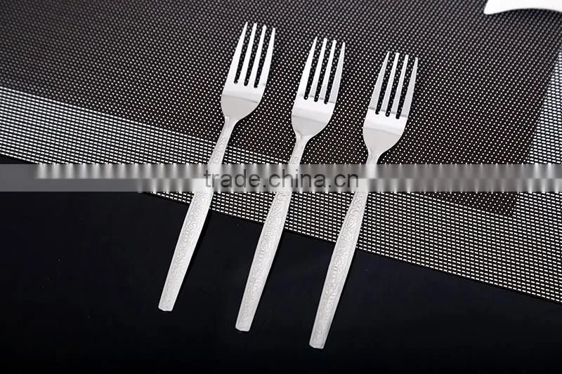 Cute thickening stainless steel fork Mirror Polishing Cutlery