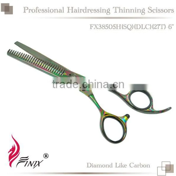 Professional Diamond Like Carbon Coating Cobalt Hair Scissors