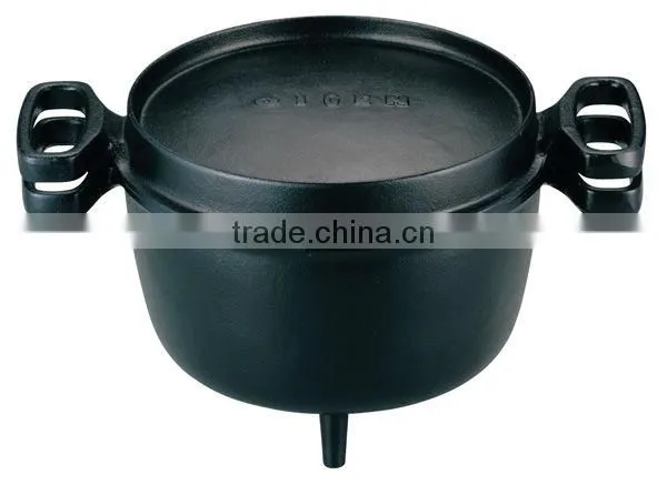 Cast Iron Dutch Oven 26cm F-358 Outdoor Casserole