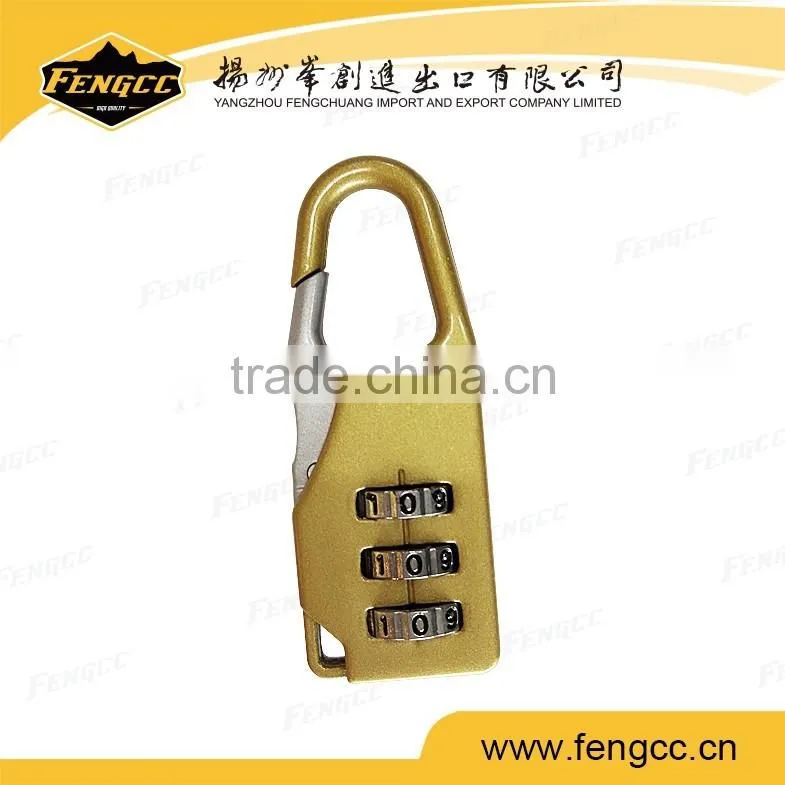 Custom TSA travel time password luggage lock / cabinet password lock