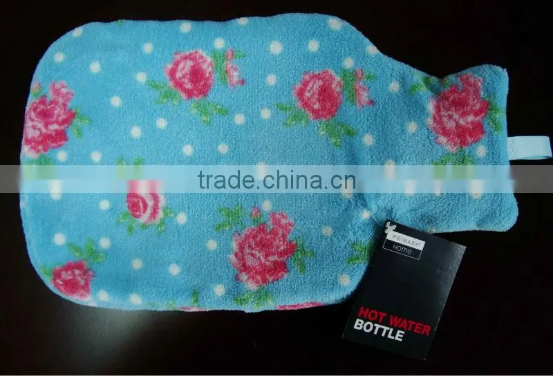 Factory Supply Directly Embroidered Hot Water Bottle Cover