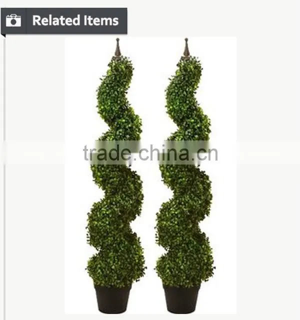 Topiary figure ornaments milan leaves landscape grass ball