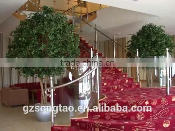 Located in china Hotel hall high simulation competitive price all kinds of 10ft high bonsai banyan tree plastic