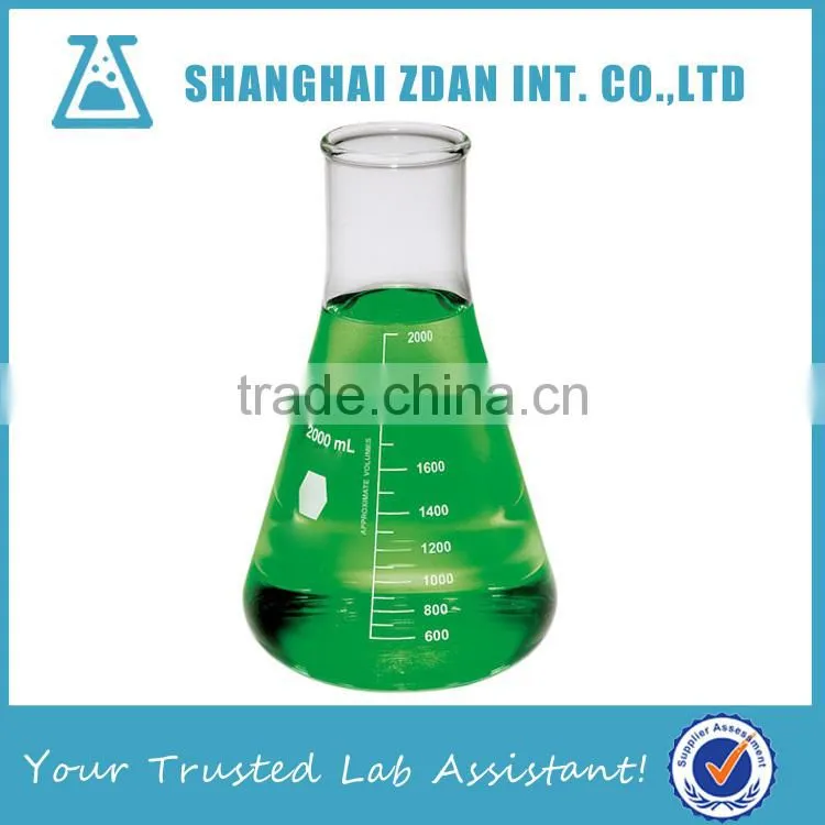 5ML Conical Flask ,Graduated ,Wide Mouth,Thick Wall With Heavy Duty Rim