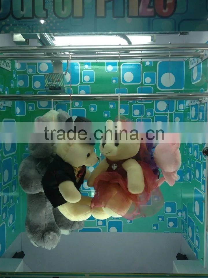 Hot Sale Candy Games Machines/DF-V213 Coin Pusher Toy Claw Vending games