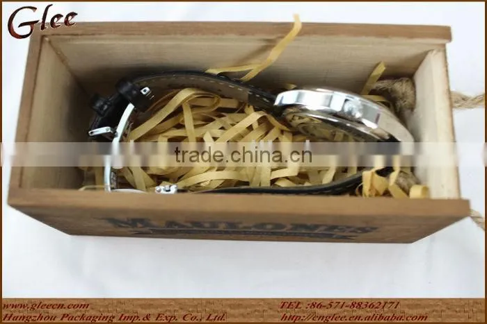 Unique Designed beautiful high quailty cheap price Wood Watch Box with Sliding Lid