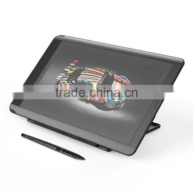 Huion KAMVAS GT-156HD Drawing Tablet Monitor with Touch Bar and Multi-Angle Stand