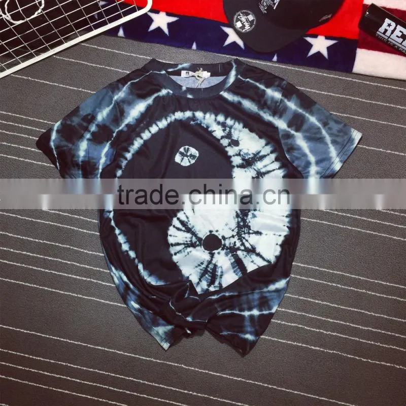 Men Tie Dye T-shirt ,rayon T-shirt, summer shirt,customized T-shirt