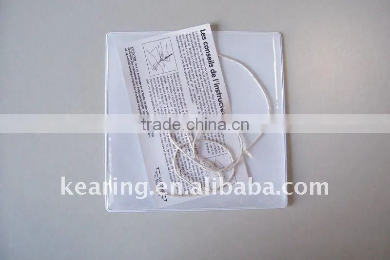 Kearing, flexible plastic square protractor, transparent 1mm thickness plastic square plotter for pilot training #KPP-4