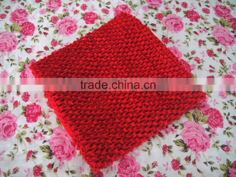 Wholesale 9inch crochet top /crochet tube top strentch top baby headband for kids