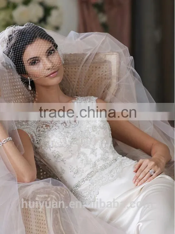 real cap sleeve lace satin sharara wedding dress