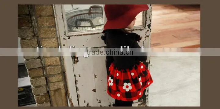 New Autumn Baby Girls Small Flower School Wear Dress Children's Autumn Dresses Kids Long Sleeve Casual Dresses