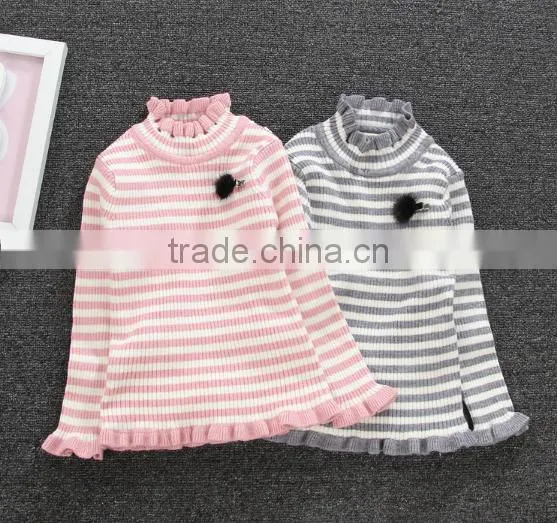 Wholesale Baby Clothes Cashmere Wool Sweater New Design For Girl
