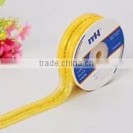25mm Jacquard Sheer Organza Ribbon