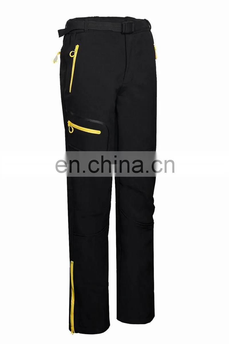 Men's waterproof hiking pants casual softshell pants
