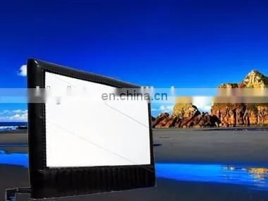 5*4m inflatable movie screen for projector/large 3d projector screen for sale