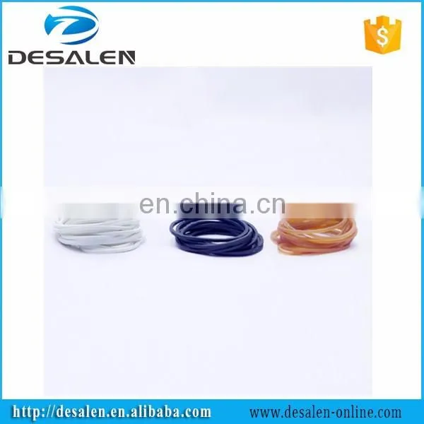 100pcs/bag 6CM Black Magic Rubber Bands Magic Bands Street Magic Trick