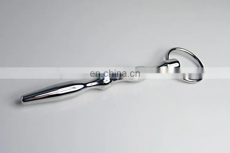 Insertable stainless steel Penis plug glans ring