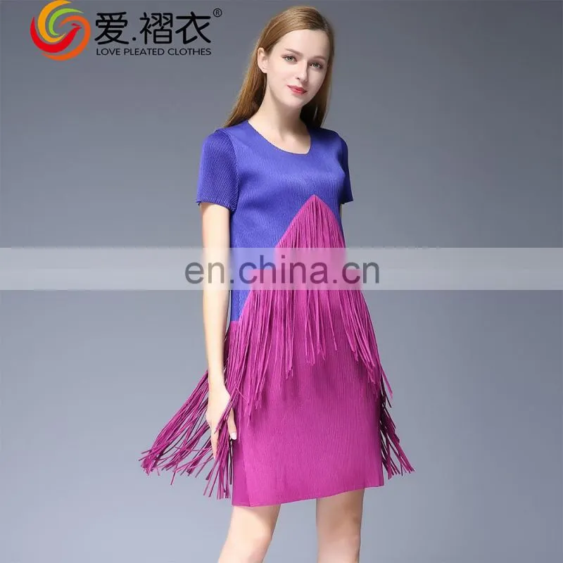 New arrival Autumn Winter warm women short skirts lace dress in solid color