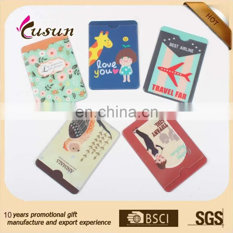 new design promotinal pvc credit card holder