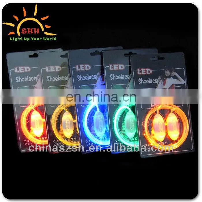 party favor Led Flashing Shoelaces,Led Light Up Shoelaces,Led Shoe Laces