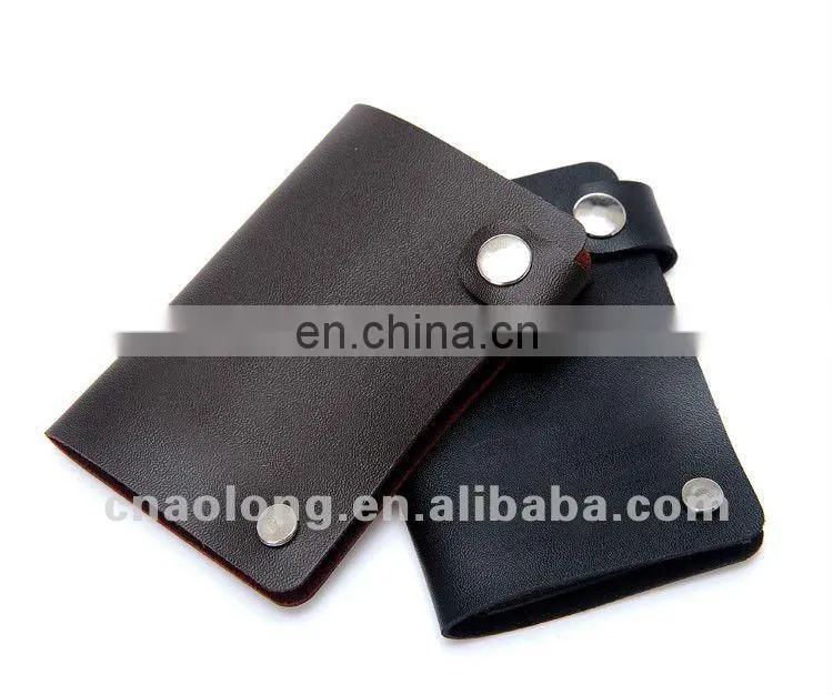 high quality leather card protector card holder