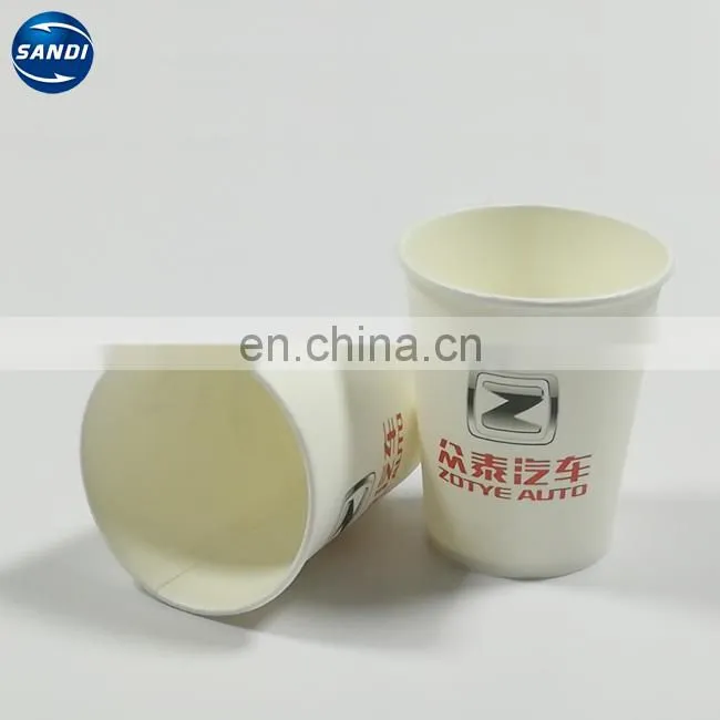 Custom LOGO printed disposable coffee paper cup