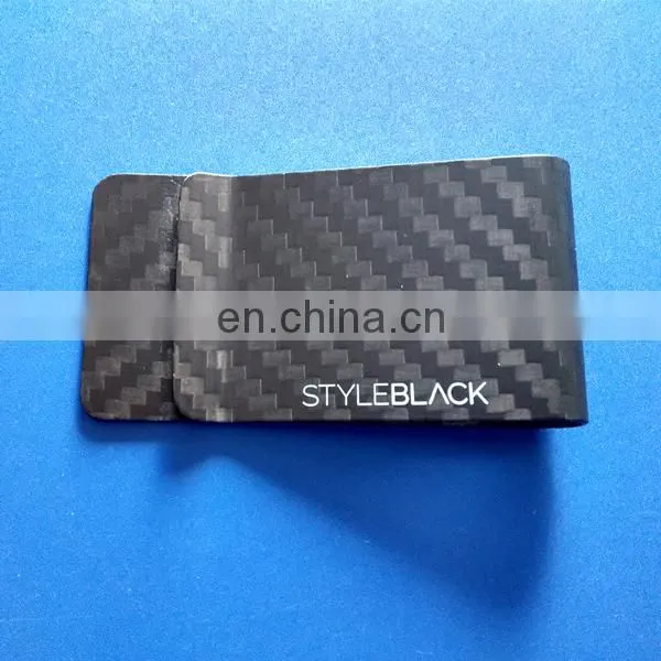 Carbon fiber money clip, carbon fiber cash clip