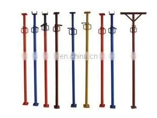 Factory direct sale adjustable concrete prop jack/constructions Q235 scaffold adjustable