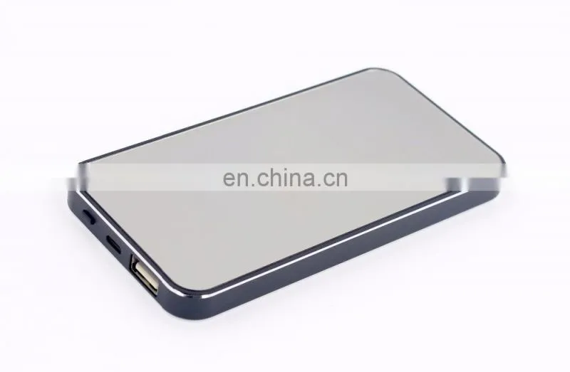 Top Selling Products in Alibaba Portable Mirror Mini Powerbank 5000mah