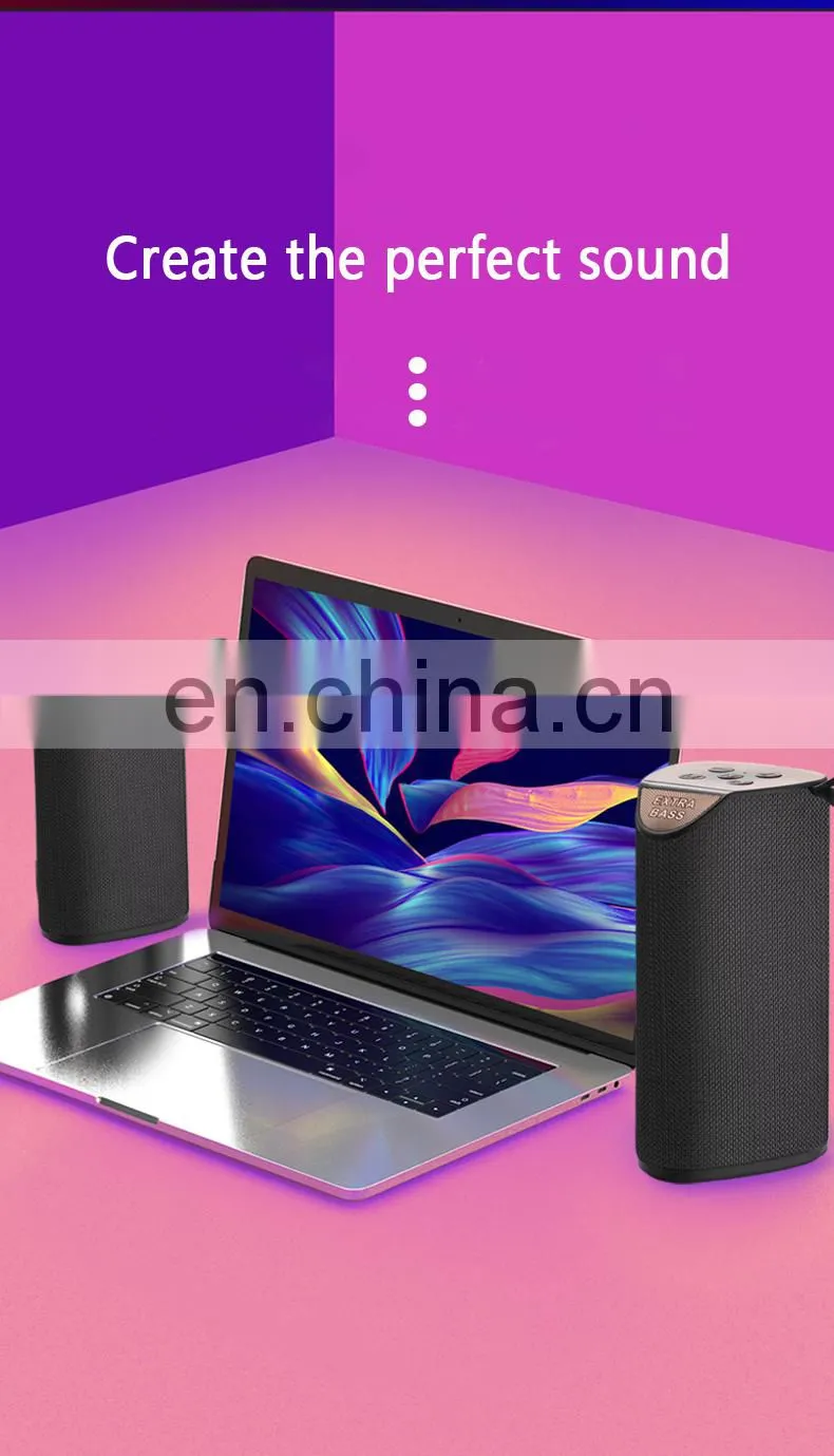 2020 Hot Wholesale Portable Speaker Box Hifi For Mobile Phone/Computer Wireless Waterproof Mini Home Speaker