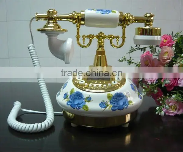 high quality antique porcelain telephone for promotion