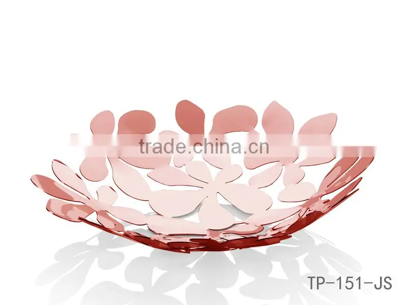 2014 New Stainless Steel Fresh Fruit Platter