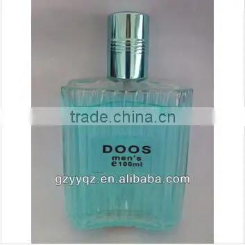 active blue men smart collection perfume atomizer with glass perfume bottle
