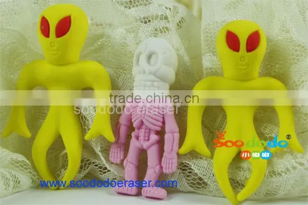 3d bulk puzzle erasers for child