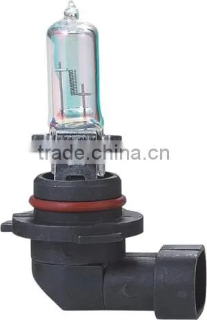Hard glass 9006 rainbow super white halogen bulb with 12v 100w 12v 80w
