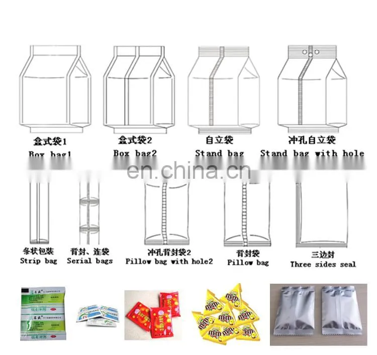 Automatic Bean Powder Creamer Mix Powder Sachet Cooked Rice Corn Flour Coffee Tea Pod Filling Packaging Machine