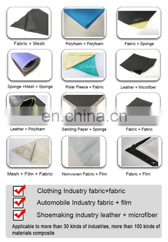 China Productive Automatic Fabric Coating Machine for Fabric, Foam, Velvet