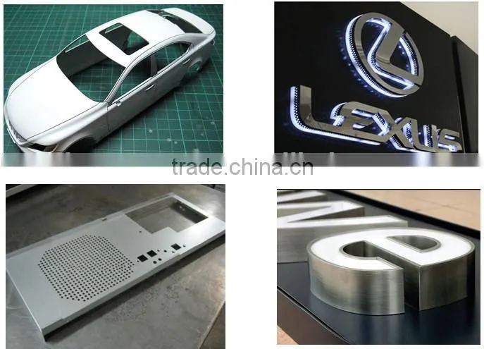 Steel cutting cnc machine /metal products logol engraving machine/YAG milling cnc router