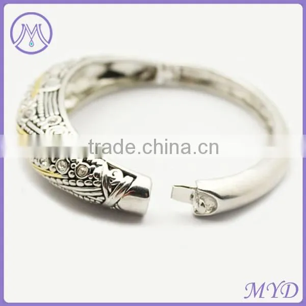 Metal Filigree cuff bracelet