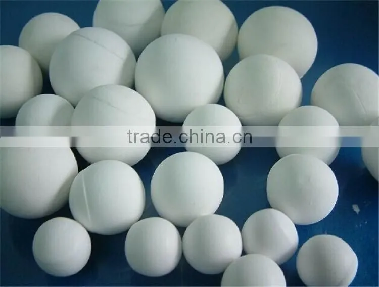 high alumina ball with high crush strength in air separation plant