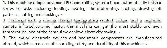 Automatic Plastic Vacuum Forming Machine