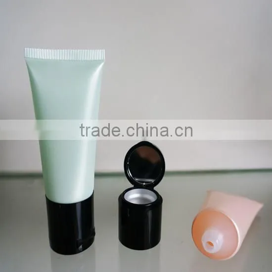 PE Flip caps plastic colorful packaging tube