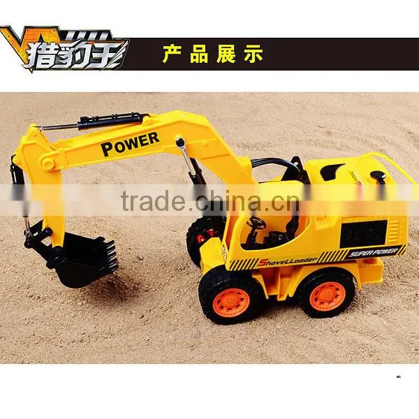 5 channel RC engineering car with light, RC car, juguetes